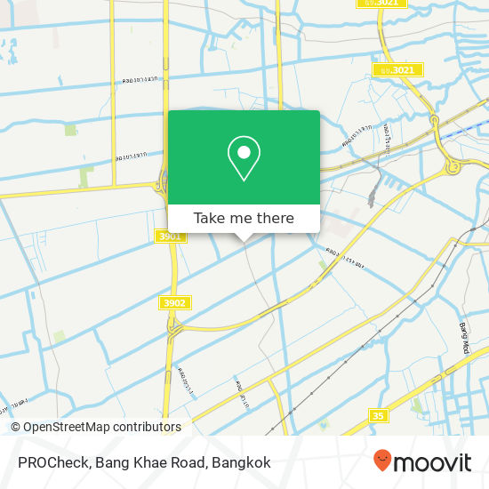 PROCheck, Bang Khae Road map