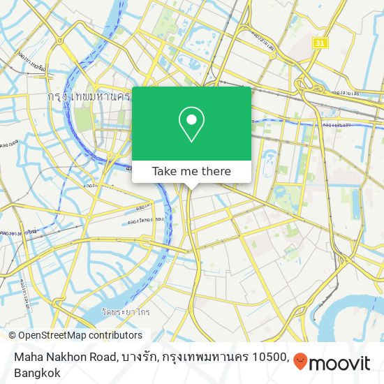 Maha Nakhon Road, บางรัก, กรุงเทพมหานคร 10500 map