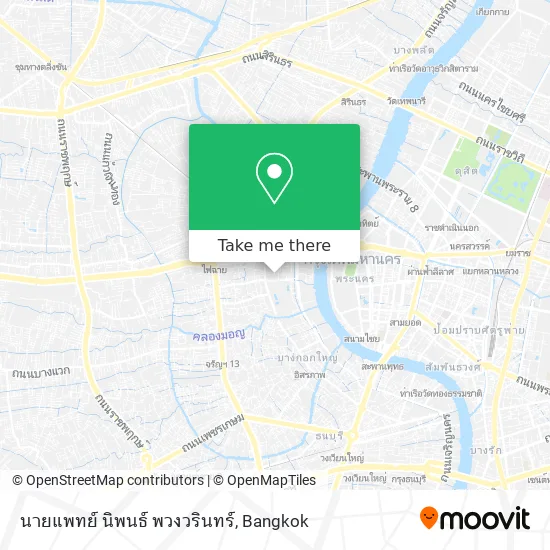 นายแพทย์ นิพนธ์ พวงวรินทร์ map