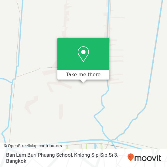 Ban Lam Buri Phuang School, Khlong Sip-Sip Si 3 map