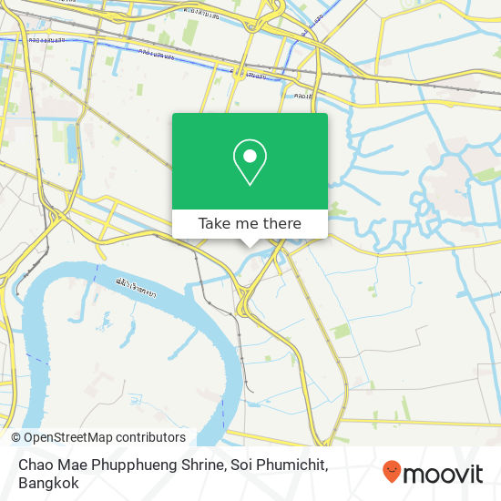 Chao Mae Phupphueng Shrine, Soi Phumichit map