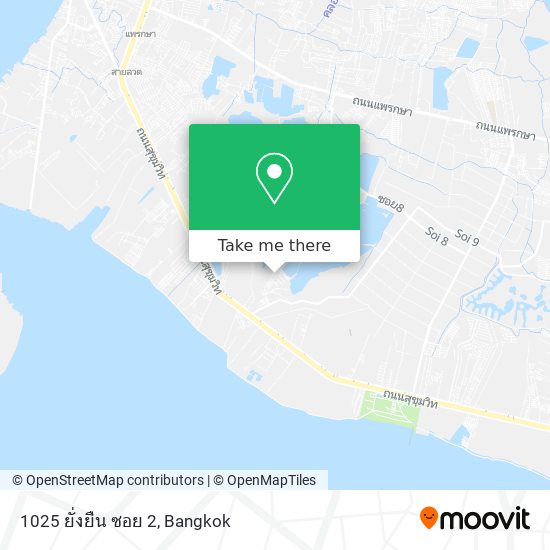 1025 ยั่งยืน ซอย 2 map