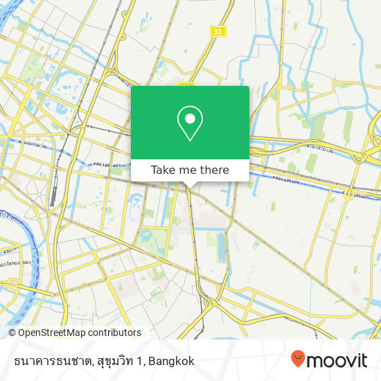 ธนาคารธนชาต, สุขุมวิท 1 map