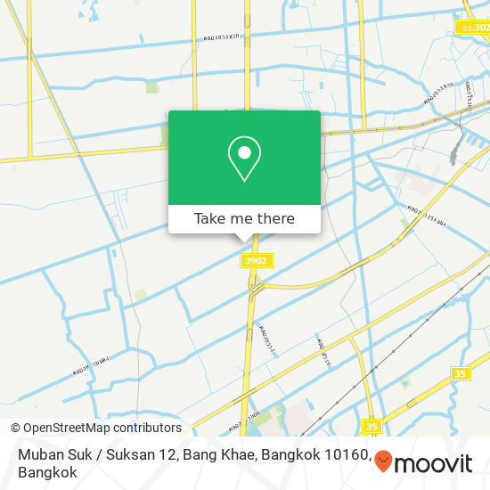 Muban Suk / Suksan 12, Bang Khae, Bangkok 10160 map