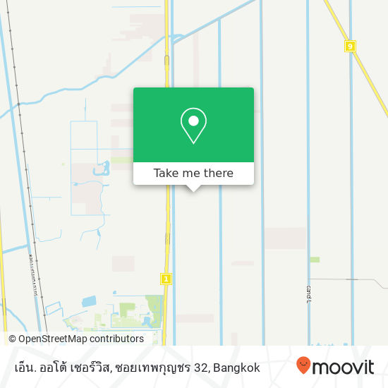 เอ็น. ออโต้ เซอร์วิส, ซอยเทพกุญชร 32 map