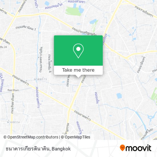 ธนาคารเกียรตินาคิน map