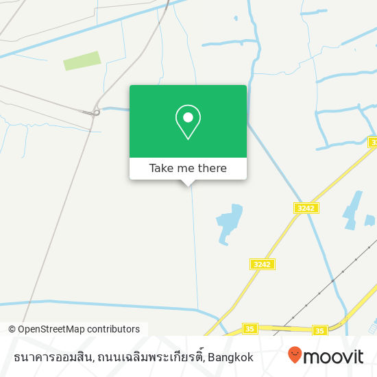 ธนาคารออมสิน, ถนนเฉลิมพระเกียรติ์ map