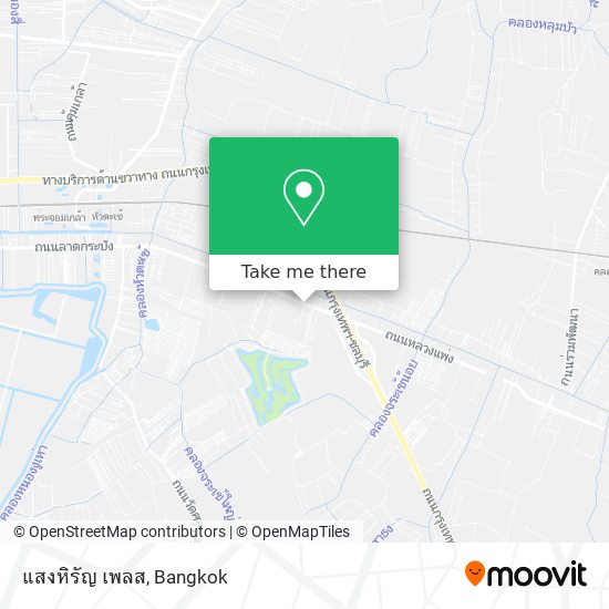 แสงหิรัญ เพลส map