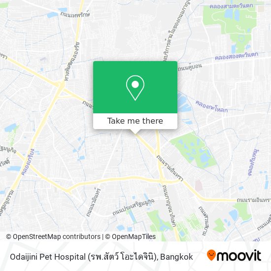 Odaijini Pet Hospital (รพ.สัตว์ โอะไดจินิ) map