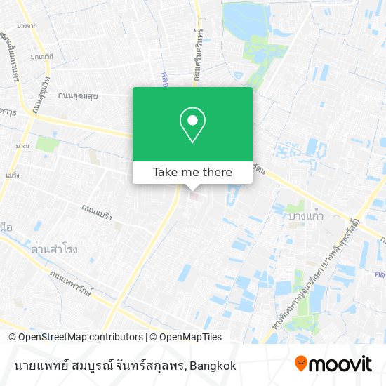 นายแพทย์ สมบูรณ์ จันทร์สกุลพร map