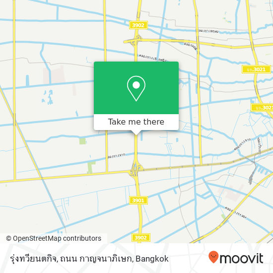 รุ่งทวียนตกิจ, ถนน กาญจนาภิเษก map