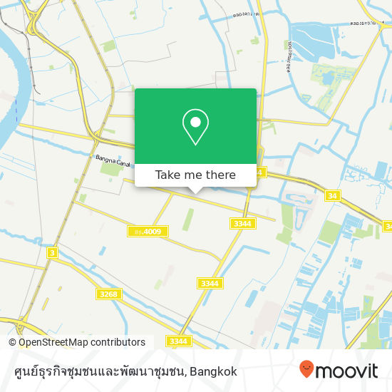 ศูนย์ธุรกิจชุมชนและพัฒนาชุมชน map