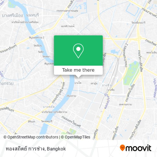 ทองสถิตย์ การช่าง map