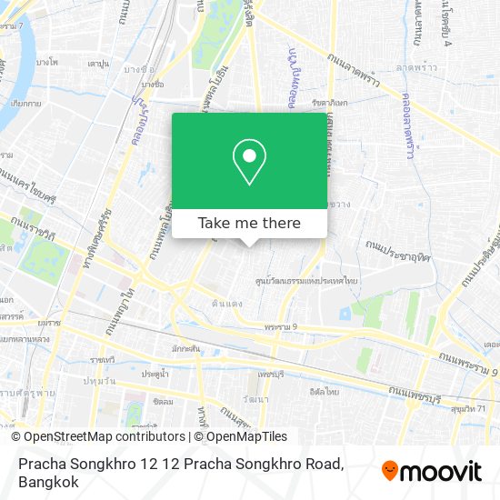 Pracha Songkhro 12 12 Pracha Songkhro Road map