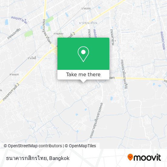 ธนาคารกสิกรไทย map