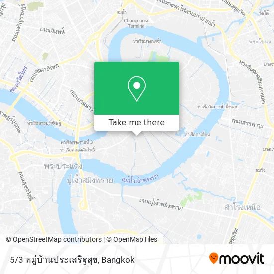5/3 หมู่บ้านประเสริฐสุข map
