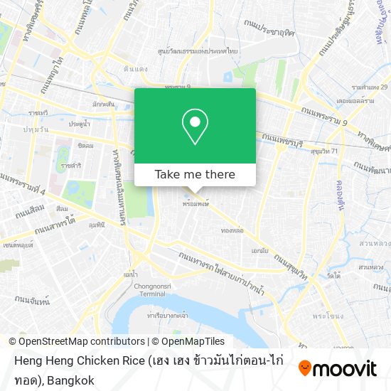 Heng Heng Chicken Rice (เฮง เฮง ข้าวมันไก่ตอน-ไก่ทอด) map