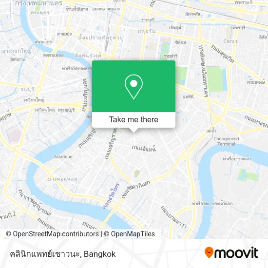 คลินิกแพทย์เชาวนะ map