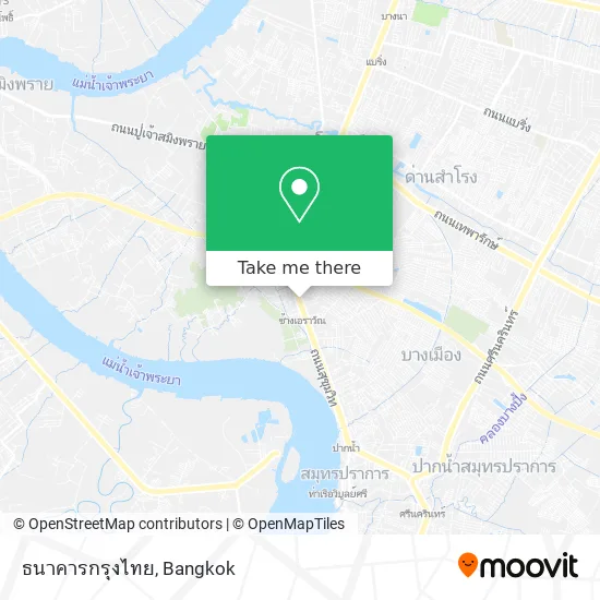 ธนาคารกรุงไทย map