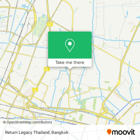 Return Legacy Thailand map