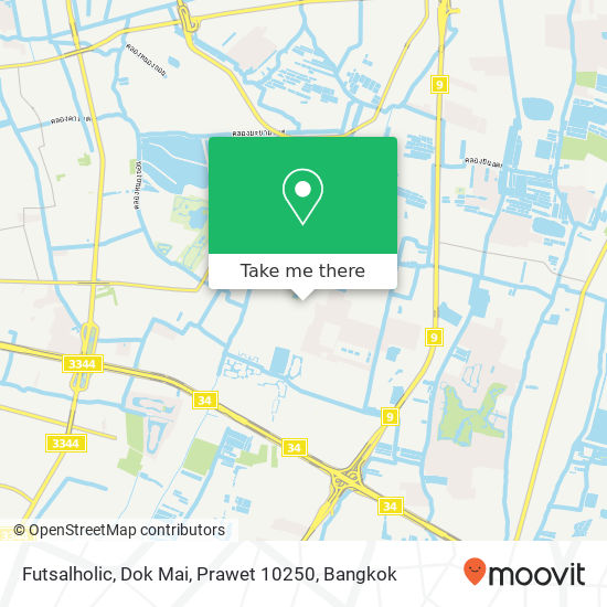 Futsalholic, Dok Mai, Prawet 10250 map