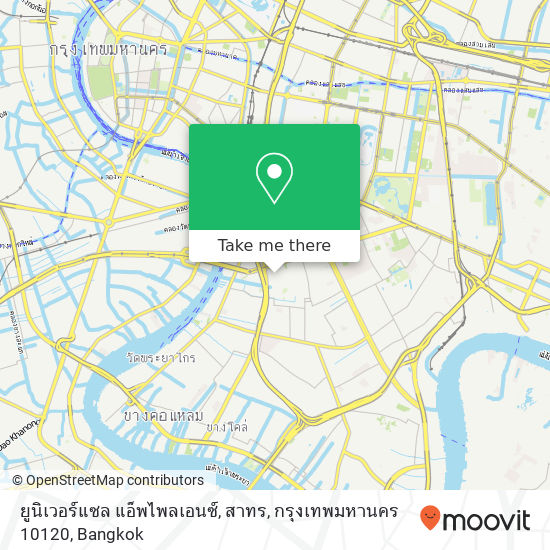 ยูนิเวอร์แซล แอ็พไพลเอนซ์, สาทร, กรุงเทพมหานคร 10120 map