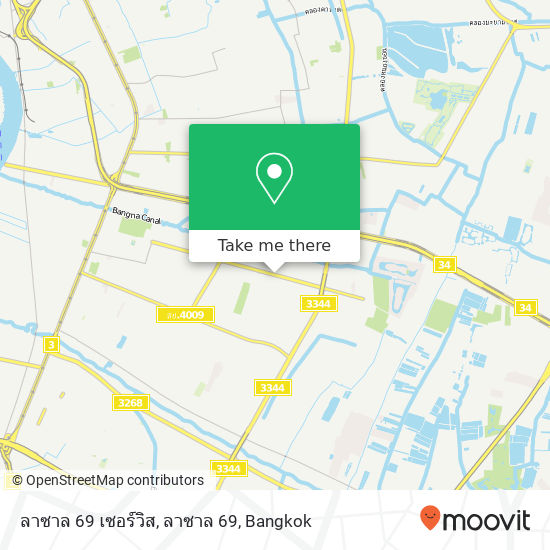 ลาซาล 69 เซอร์วิส, ลาซาล 69 map