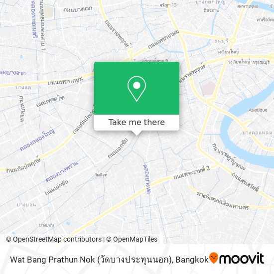Wat Bang Prathun Nok (วัดบางประทุนนอก) map