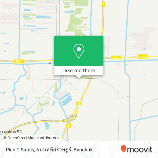 Plan C Safety, ถนนหทัยราษฎร์ map