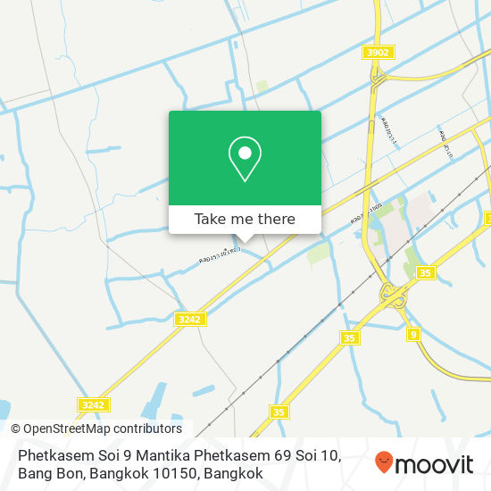 Phetkasem Soi 9 Mantika Phetkasem 69 Soi 10, Bang Bon, Bangkok 10150 map