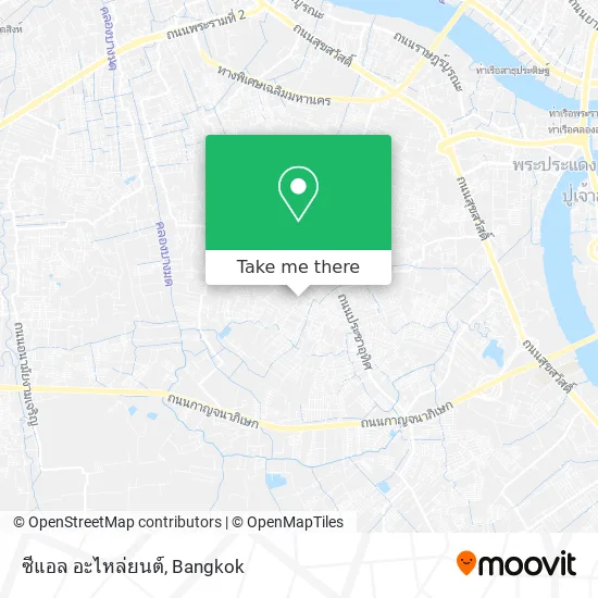 ซีแอล อะไหล่ยนต์ map
