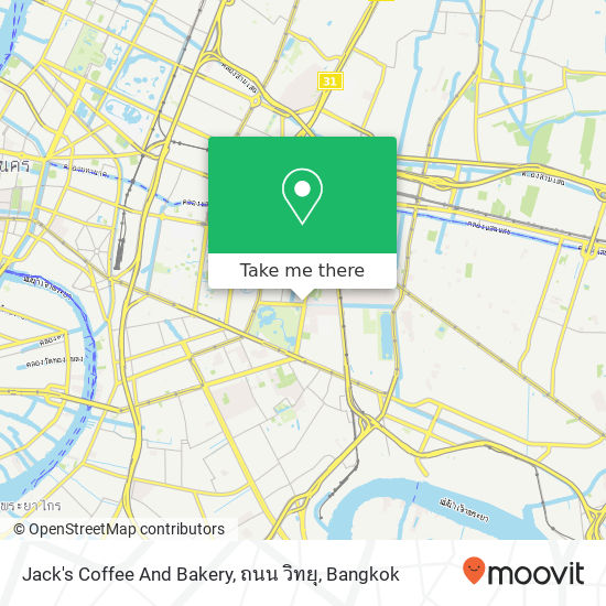 Jack's Coffee And Bakery, ถนน วิทยุ map