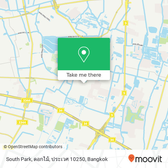 South Park, ดอกไม้, ประเวศ 10250 map