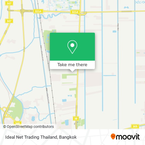 Ideal Net Trading Thailand map
