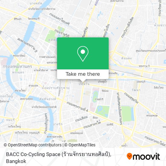 BACC Co-Cycling Space (ร้านจักรยานหอศิลป์) map
