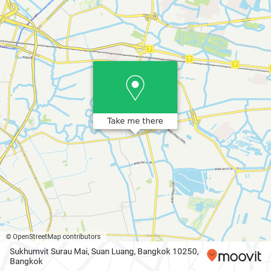 Sukhumvit Surau Mai, Suan Luang, Bangkok 10250 map