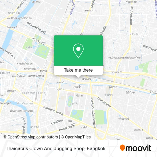 Thaicircus Clown And Juggling Shop map