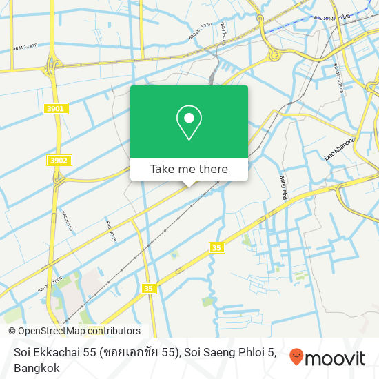 Soi Ekkachai 55 (ซอยเอกชัย 55), Soi Saeng Phloi 5 map