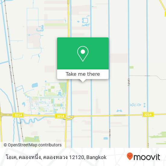 โอเค, คลองหนึ่ง, คลองหลวง 12120 map