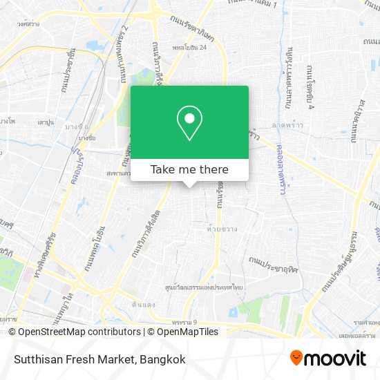 Sutthisan Fresh Market map
