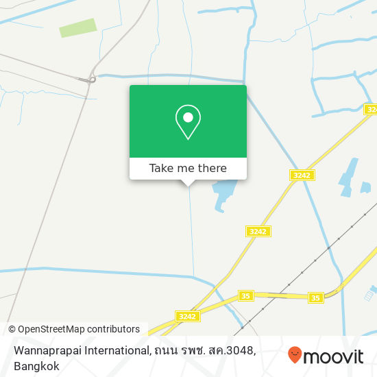 Wannaprapai International, ถนน รพช. สค.3048 map