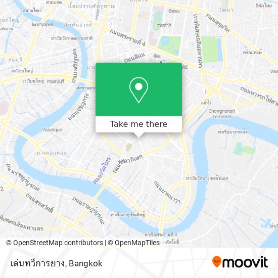 เด่นทวีการยาง map