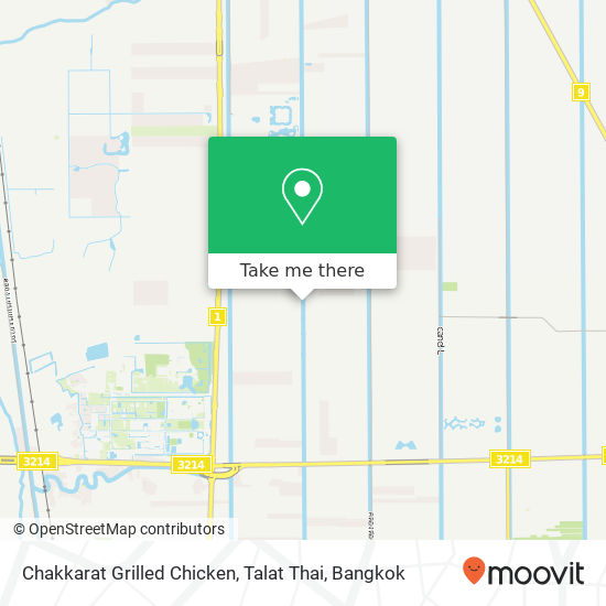 Chakkarat Grilled Chicken, Talat Thai map