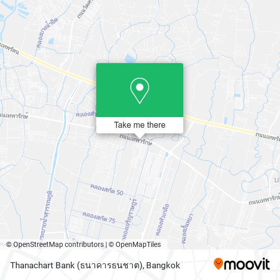 Thanachart Bank (ธนาคารธนชาต) map