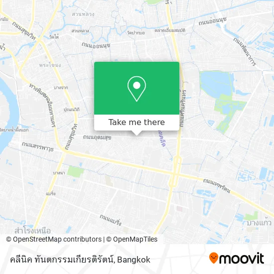 คลีนิค ทันตกรรมเกียรติรัตน์ map