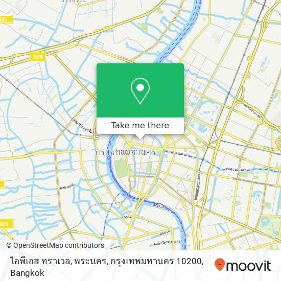 ไอพีเอส ทราเวล, พระนคร, กรุงเทพมหานคร 10200 map