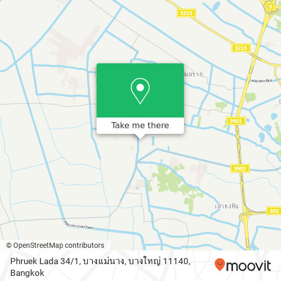 Phruek Lada 34 / 1, บางแม่นาง, บางใหญ่ 11140 map