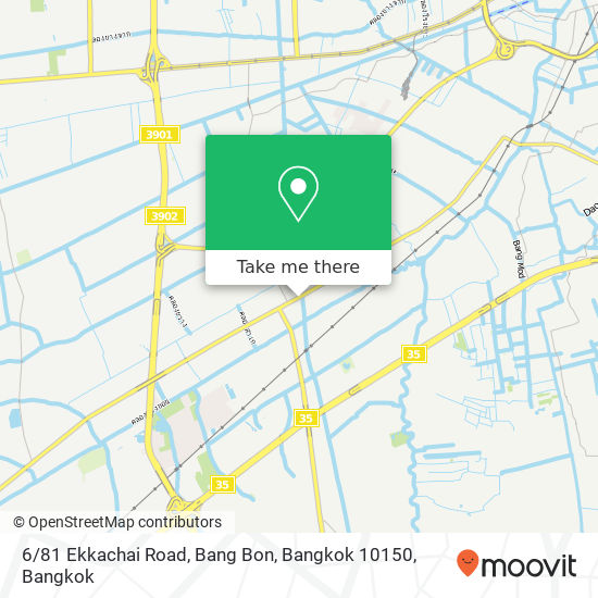 6 / 81 Ekkachai Road, Bang Bon, Bangkok 10150 map