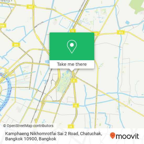 Kamphaeng Nikhomrotfai Sai 2 Road, Chatuchak, Bangkok 10900 map