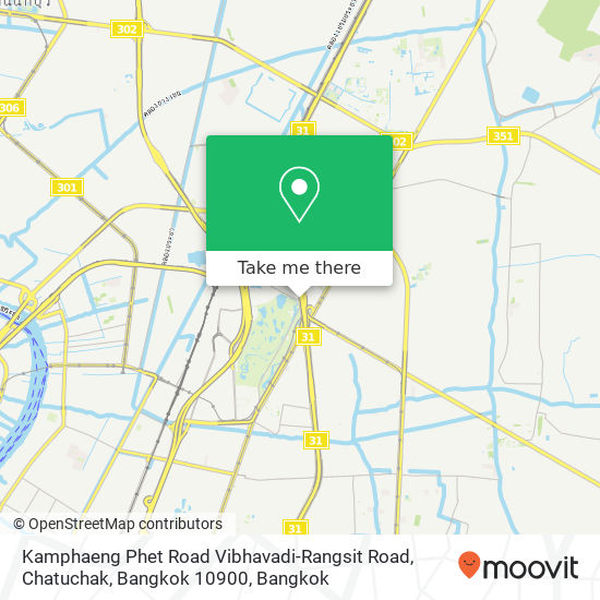 Kamphaeng Phet Road Vibhavadi-Rangsit Road, Chatuchak, Bangkok 10900 map